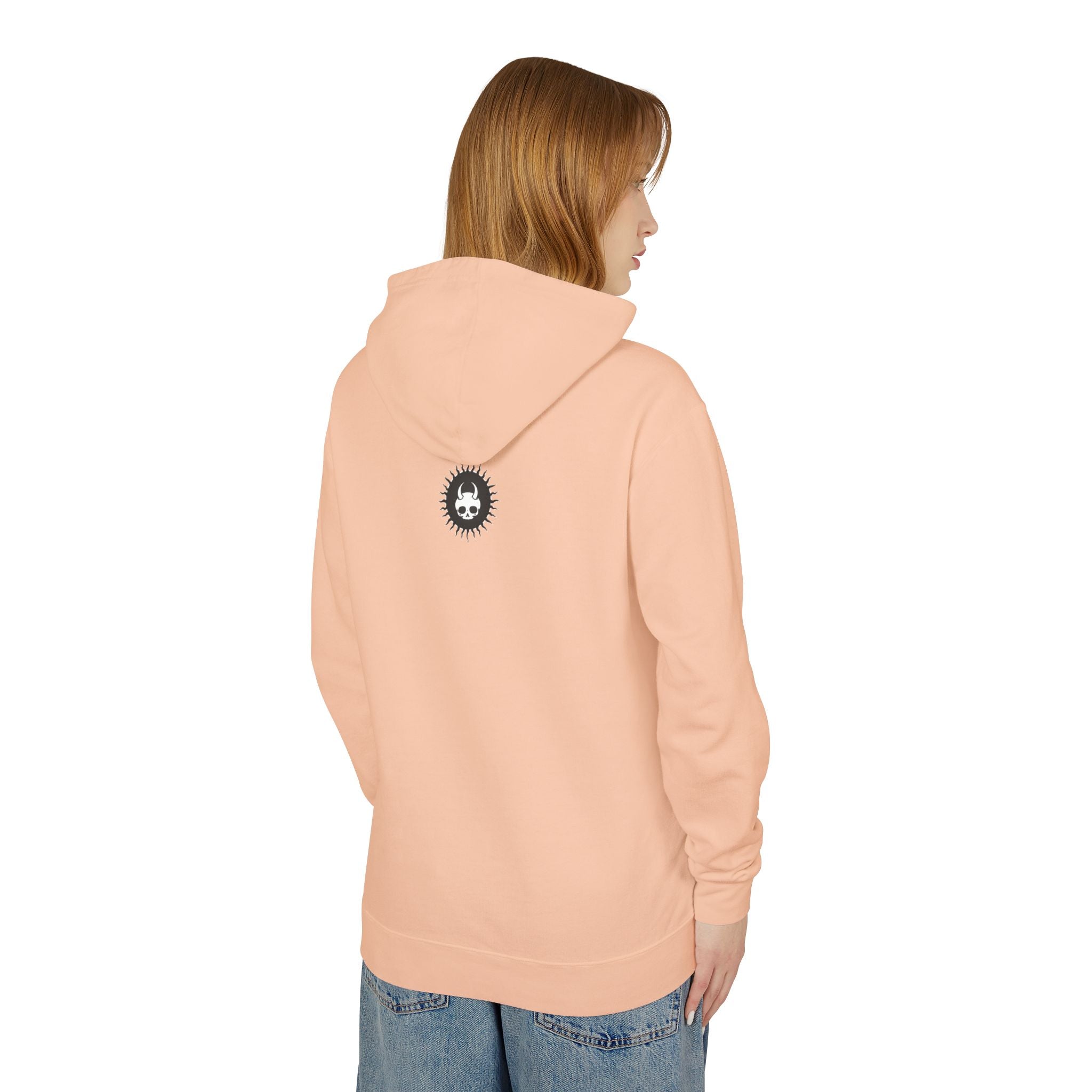 WAKE BAKE LIVE REPEAT - Unisex Lightweight Hooded Sweatshirt - Damned Threads